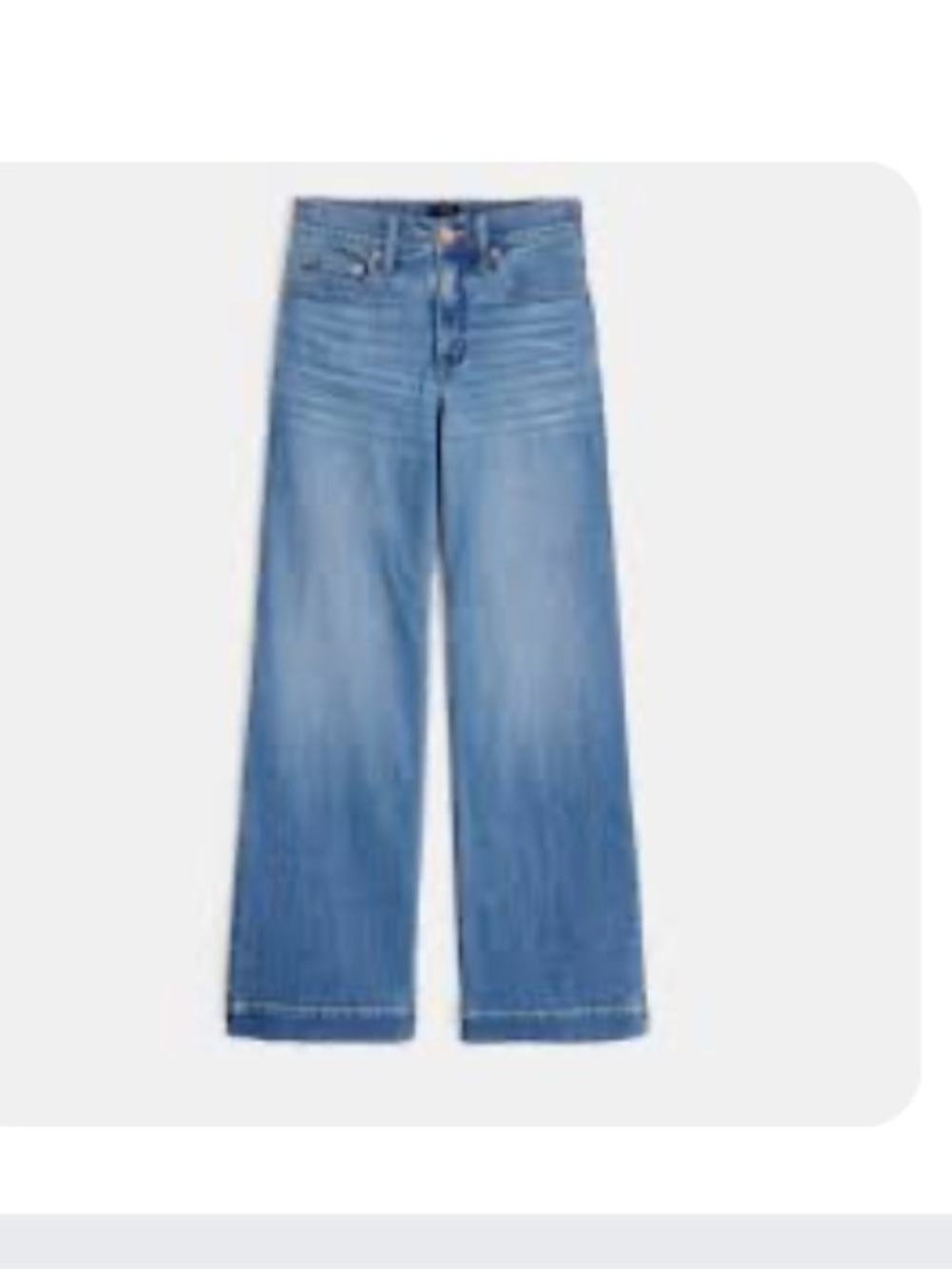 NWT Jcrew Factory Wide Leg Classic, Sz 30